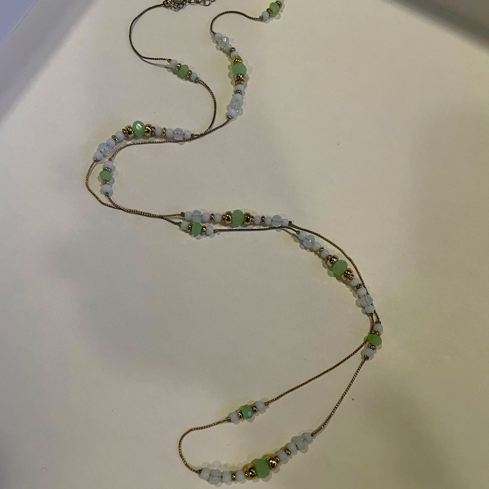 Dainty long necklace